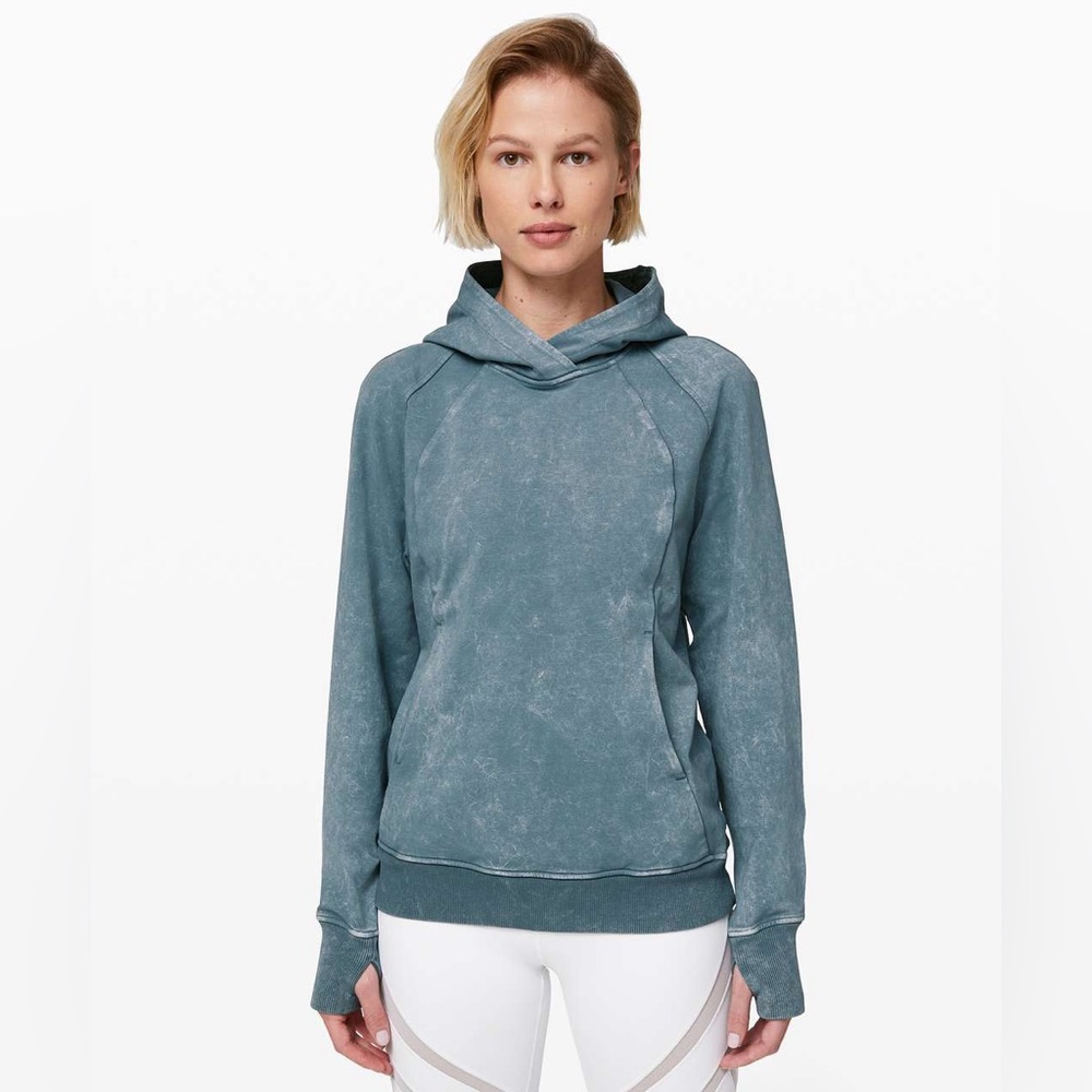 Lululemon Acid Wash Scuba Hoodie